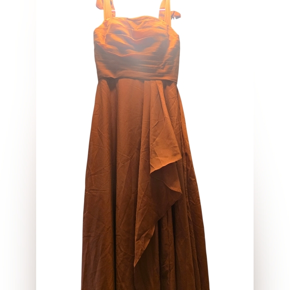 Elegant Rust Orange M/L Coraet Tie Back - Picture 4 of 7